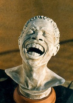 Skulptur Cry von Christian Bahr